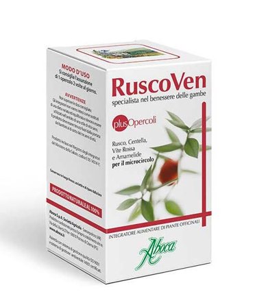 Aboca Ruscoven Plus 50 Opercoli: Integratore Naturale per la