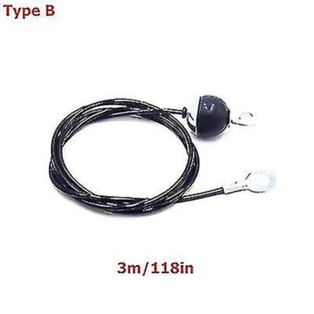2m-5m Gym Kabel Wire Tau Kraftig Stål Reservedeler For Hjemmegym Fitness Kabel Trinse Tilbehør Dia 5mm