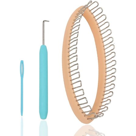 Strikkevæve Sæt, Oval Lang Strikkevæv i Plast Hattefremstillingsværktøj Sæt