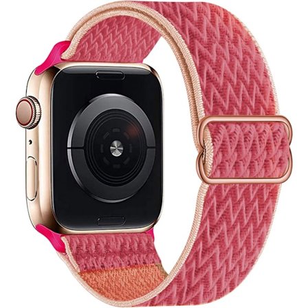 Stretchigt Solo Loop-armband kompatibelt med Apple Watch-armband