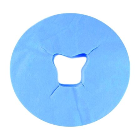 100 stk. engangs hovedstøttepapirpuder, ikke-vævede massage ansigtsvuggepudebetræk, skønhedsspa-salon sengebordplader