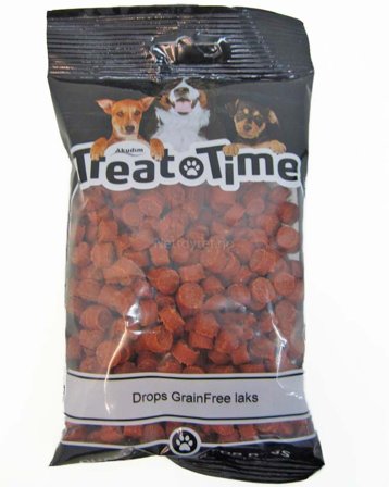 Akudim Treat Time Godbit Laks - 200g