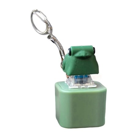 Kannettava sammakon muotoinen näppäimistötarvike, tuntoaistia stimuloiva lelu, ääniaktivoitu stressinlievittäjä aikuisille ja lapsille [HK]