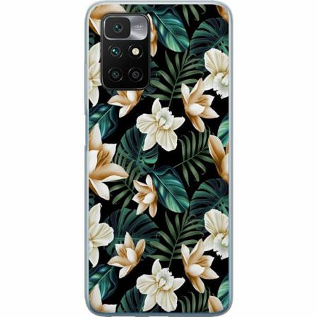 Xiaomi Redmi 10 Genomskinligt Skal Blommor