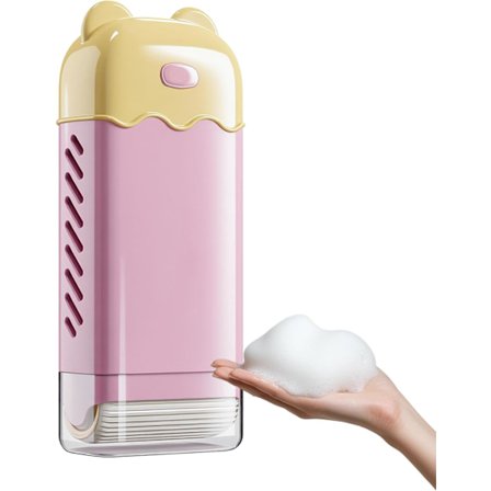 Sæbeskål - Rejsesæbeskål - Rullende skummende sæbeskål - Bærbar - Selvdrænende - til badeværelse, camping, rejser