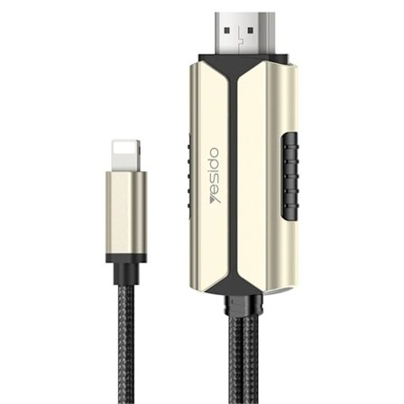 Yesido Lightning to HDMI Cable 1080P, 2m