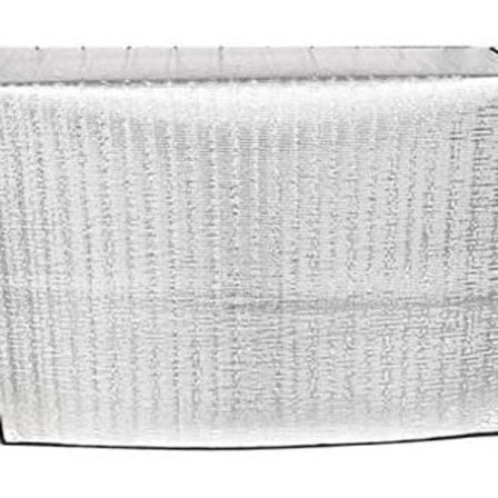 Klimaanlægsdæksel Lavet af Aluminiumfilm Anti-Støv Anti-Sne 78*55*28 cm
