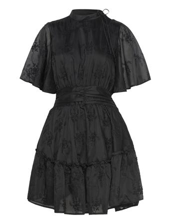 Gillywinebbmejra Dress Kort Klänning Black Bruuns Bazaar