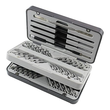 66 Dele Magnetisk Skruetrækker Sæt: Præcisions Bits med Aluminium Legering Håndtag