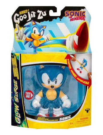 Goo Jit Zu | Goo Jit Zu Glow Surge Sonic | ONE SIZE