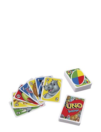 Mattel Games Games Uno Junior Card Game For Kids With Simple Rules & Animal Matching For 2-4 Players - Multi/patterned - ONE SIZE