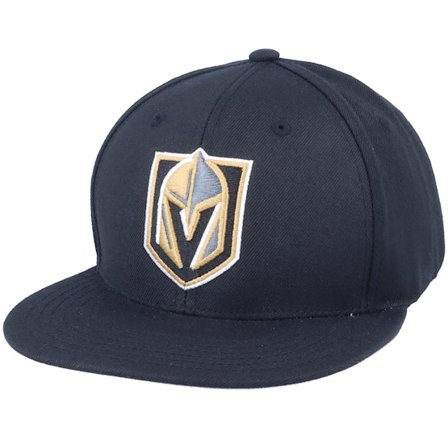 American Needle - NHL Schwarz Snapback Cap - Vegas Golden Knights 400 Series Black Snapback @ Hatstore