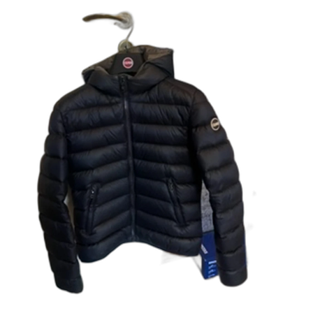 Svart Colmar dunjacka med huva