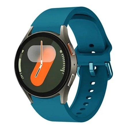 Silikonarmband för Samsung Galaxy Watch 7/6/5/4 40mm 44mm 5 Pro Original No Gap Armband Galaxy Watch 6 4 Classic 47mm 43mm Band