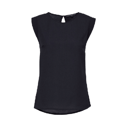 French Connection Classic Polly Plains Överdelar Dam Blå XS