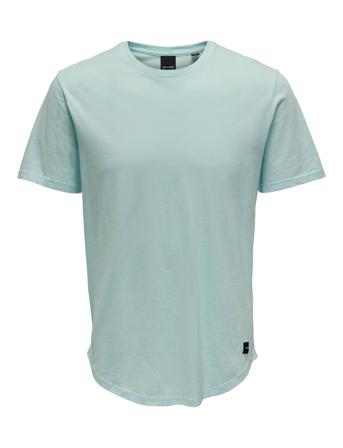 Onsmatt Life Longy Ss Tee Blue ONLY & SONS