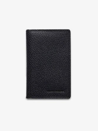 John Henric Men's Zwarte Kaartenhouder Isaia Size Onesize