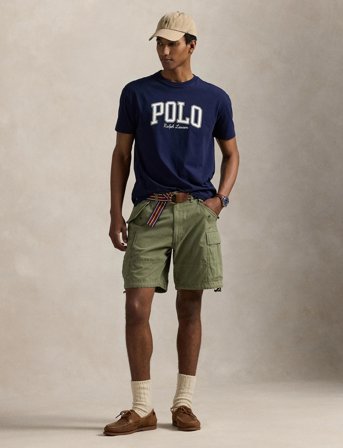 Polo Ralph Lauren Custom Slim Fit Logo Jersey T-Shirt - Navy - XL