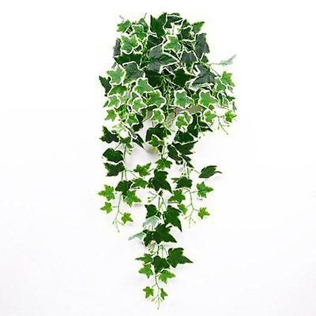 Kunstig plante lim blad veggdekorasjon vin falske grønne planteblader