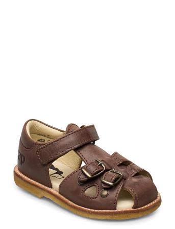Ecological Hand Made Closed Sandal Shoes Summer Shoes Sandals Brun Arauto RAP*Betinget Tilbud