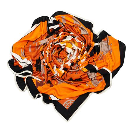 Hermès Vintage Pre-owned Scarves Orange, Dame Vintage Accessories, Størrelse: ONE Size