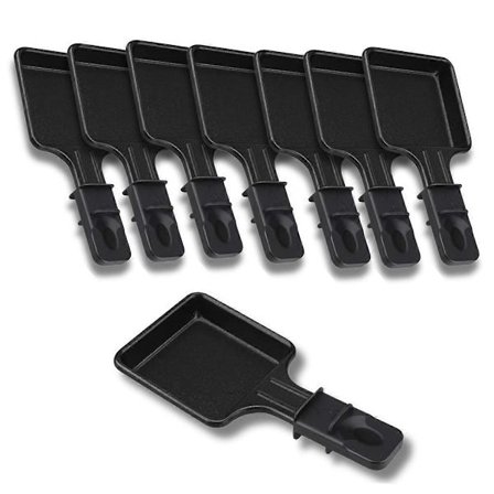 Non-Stick Raclette Pannor, Mini Fyrkantig Raclette