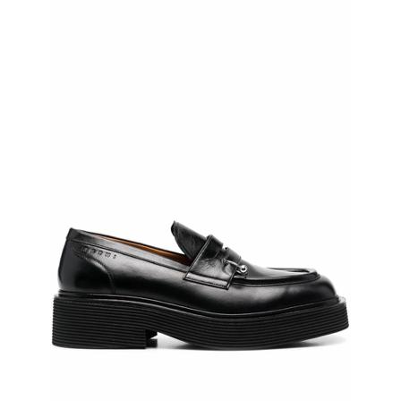 Marni Instappers , Zwart , Heren , Maat: 43 EU Instappers & Slip ons