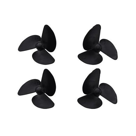 4st 3-Bladiga Propellrar 4 Vänster & 4 Höger för 2011-5 Fiske Bait Båt Fish Finder RC Båt Reservdel [DB]