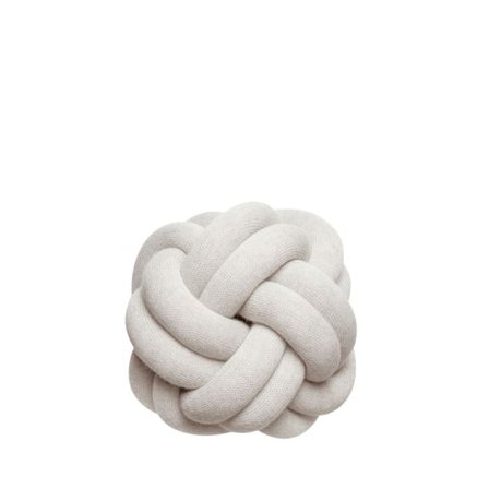 Design House Stockholm Knot Cushion Kuddar Beige 30x30x15