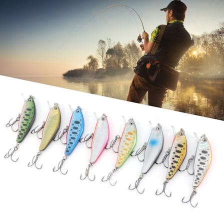 Langt kastende kunstig synkende minnow fiske lokke agn ørret fiskeutstyr SwimBait