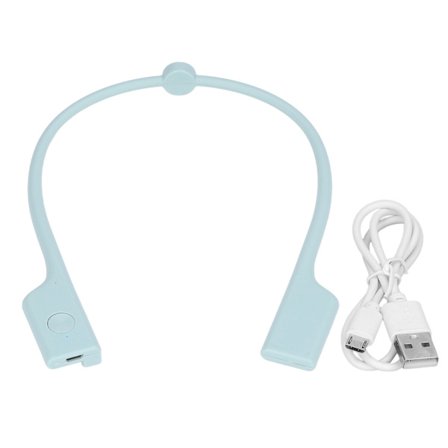 Smart Posture Corrector Nakke Hænger Auto Vibration Påmindelse Pukkelryg Forebyggelse Træner Blå