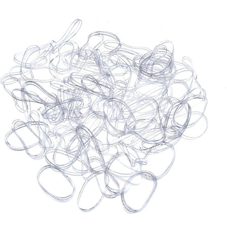 Elastiske bånd Hårstrikk, 1000 stykker (Klar)
