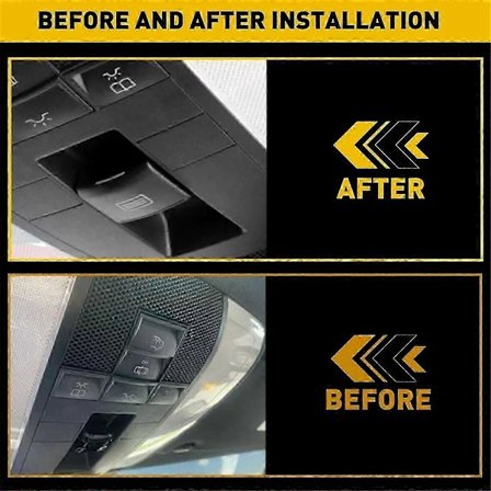 Soltag Vindue Kontakt Knap Dækliste A20482013239051 egnet til C E Klasse W218 W204 W212 A207 LHD