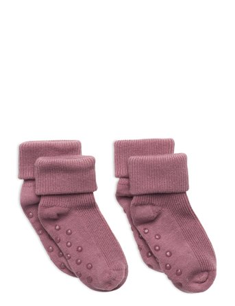 Minymo | Baby Rib Sock W. Abs (2-Pack) | 23