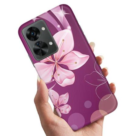 OnePlus Nord 2T - Deksel/Mobildeksel Hvit Blomst