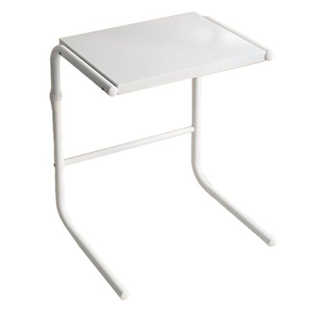 Indtrækkelig Mikrobølgeovn Hylde Højdejusterbar Kulstofstål Bordplade Køkkenudstyr Hylde til Hjem Hvid