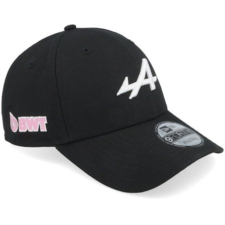 New Era - Motor Svart adjustable Caps - Alpine F1 25 Essential 9FORTY Black Adjustable @ Hatstore