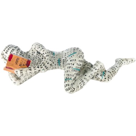 Hemdekor Pulp Reading Staty Kvinnlig Tänkare Staty Skulptur A