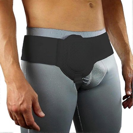 Brokbukser til mænd, Lyskebrok Støtte Venstre eller Højre Side for at Holde Lyskebrok på Plads fra at Fremstå - JA (FMY)