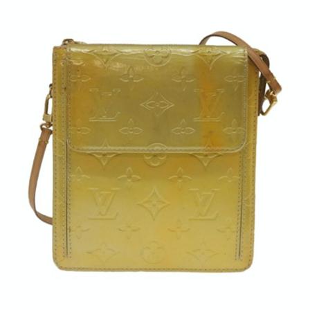 Louis Vuitton Vintage, Pre-owned Leather Shoulder Bag Geel, Dames, Maat:ONE Size