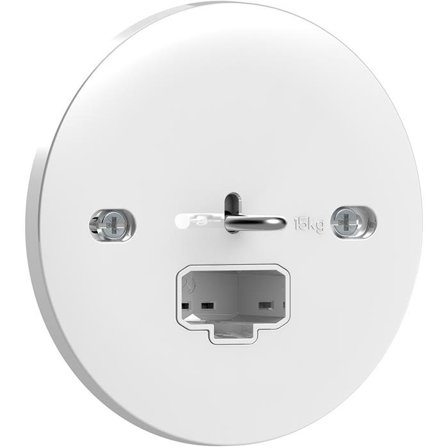 Schneider Electric Exxact WDE005000 Lampeuttak DCL, for takmontering, innfelt, Strømbrytere & vegguttak