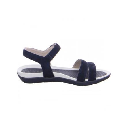 ara ARA Navy NUB VEL REM Soft SÅL Blå, Dame Sandaler, Størrelse: 37 EU