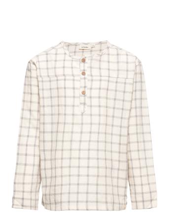Nmmlanyo Ls Boxy Shirt Lil Skjorte Creme Lil'Atelier