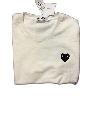 Vit Comme des Garçons Play t-shirt