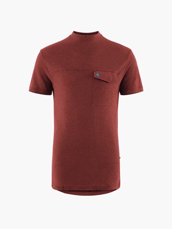 Klättermusen Aurvandil SS Tee Men's's - Burnt Lava - Men's - L