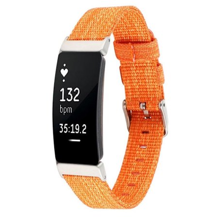 Fitbit Inspire / Inspire HR nylon Urrem - Orange