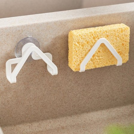 2st Organizer Sugkopp Diskbänk Avloppsställ Svamp Stora