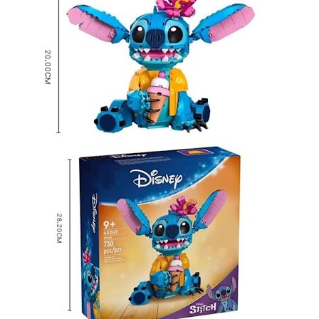 Byggeklodser til børnelegetøj, samlelegetøj, perfekte som fødselsdagsgaver Multicolor multifarve{REN}