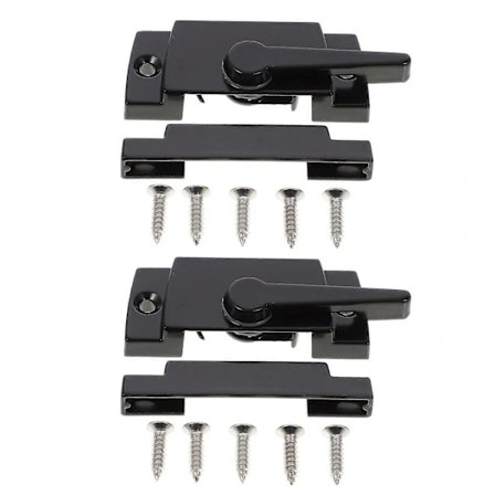 Vindushasp Skyvbare Vinduslåser Hjemmesikkerhet Sink Alloy 6,5X2,4CM 2 Sett