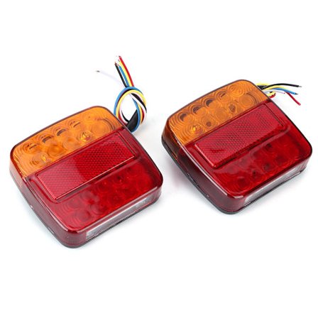 12V 26LED Lyslampe Høj Lysstyrke Nem Installation Universal Tilbehør til Trailer